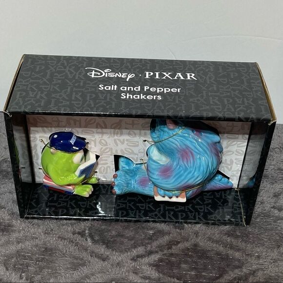 Disney Pixar Monsters University Salt and Pepper Shakers NWT - Picture 4 of 7